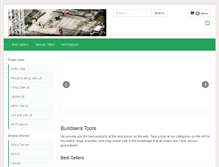 Tablet Screenshot of builderstools4u.com